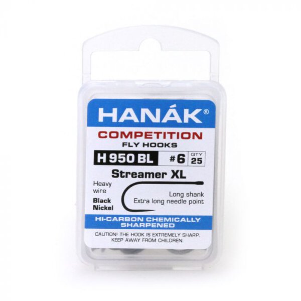 Hanak Streamer XL - Black Nickel - #10
