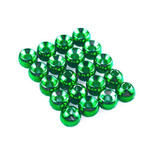 Lucent Beads - Tungsten - Round Green