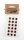 Bauers Epoxy Eyes 11mm - Oval Dubbel - Svart/Silver
