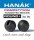 Hanak Tungsten Beads Round+ Black Matt - 2,5mm - 0,11g