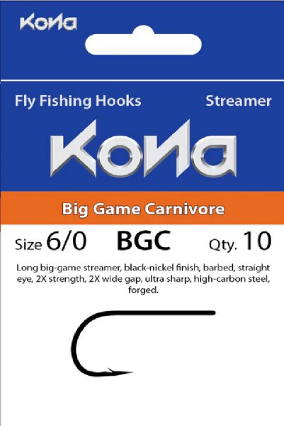 Kona Big Game Carnivore (BGC) #4/0