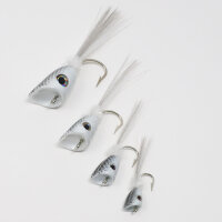 DOUBLE BARREL  WHITE X-LARGE 4Pcs.