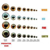 FLYMEN FISH SKULL LIVING EYES Wind - 8.5mm (16pcs.)