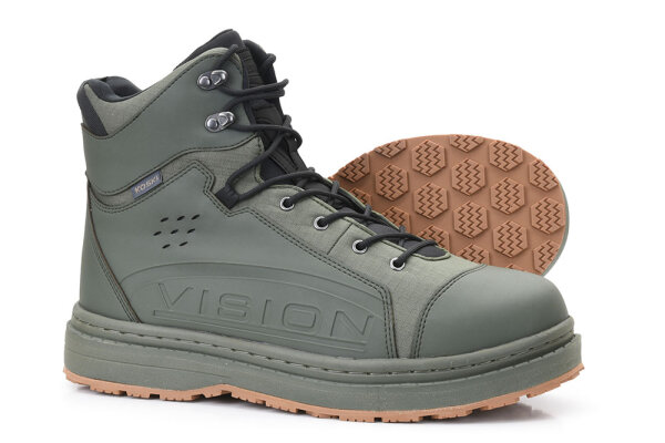 Vision Koski Gummi Wading Shoe 2.0 Green 12 - 45